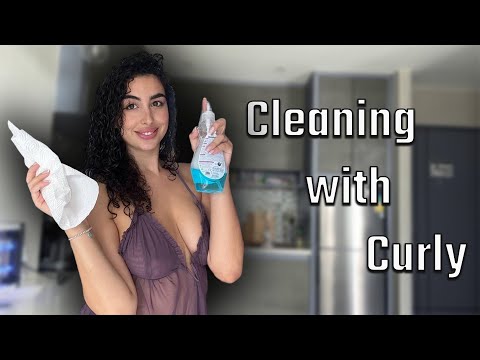 Beautiful Transparent Cleaning👚Closet Clean Out👚Cleaning with Curly