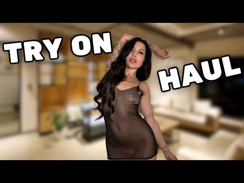 [4K] TRANSPARENT TRY ON HAUL!