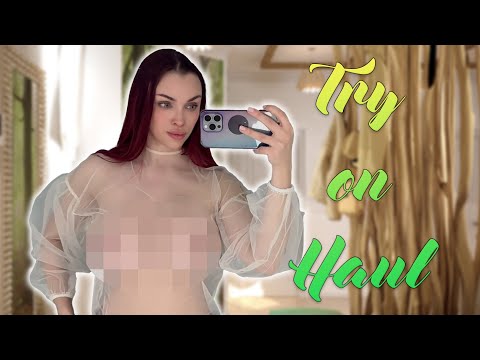 4K TRANSPARENT TRY ON Haul | Octokuro Try Ons