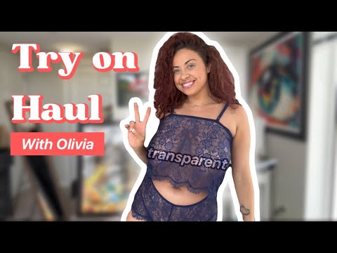 [4k] Transparent Walking Treadmill Try On Haul – Blue (Victoria Secret)