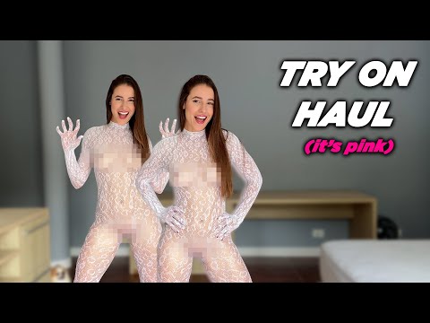 TRANSPARENT WHITE BODYSUIT TRY ON HAUL (FISHNET SEE THROUGH)